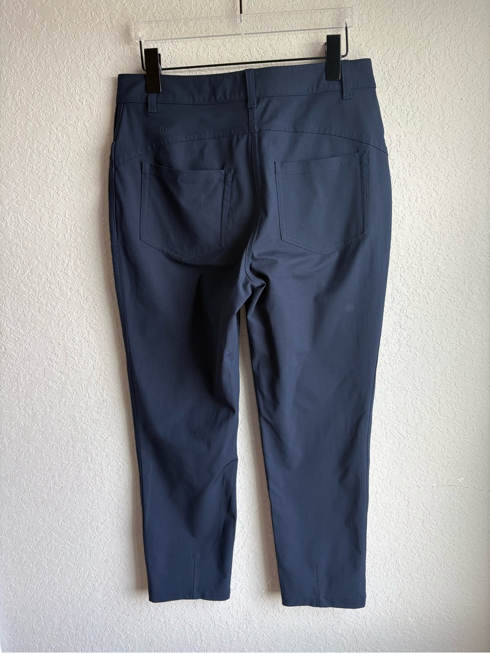 Lululemon Women’s High Rise Tapered Leg Work Pants Utilitech Blue Size 10